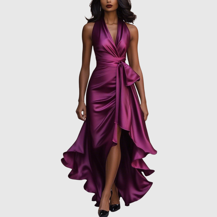 Women's Evening Dress | Wrap Maxi