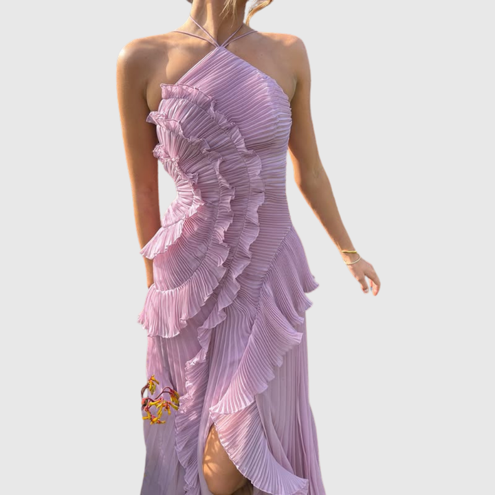 Emma Ruffle Maxi Dress