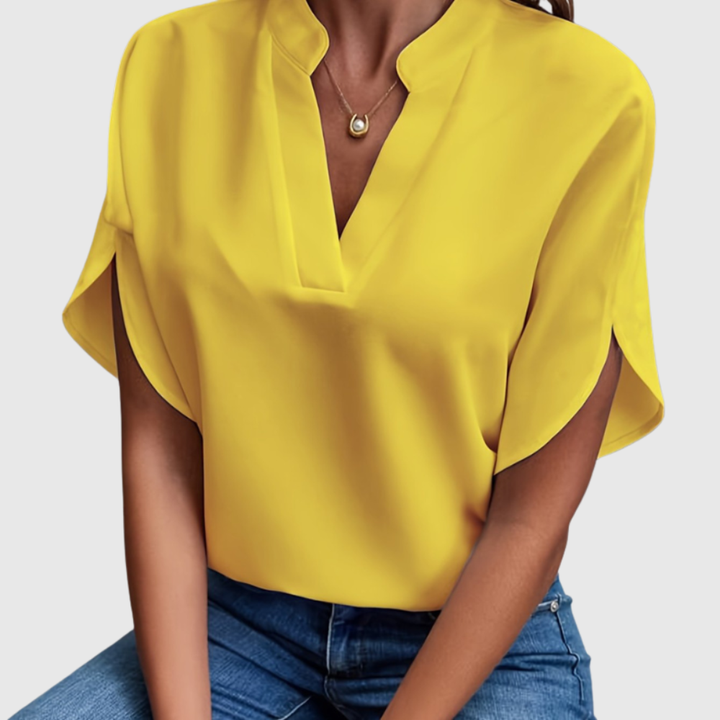 Women's Summer Blouse | Short Sleeve