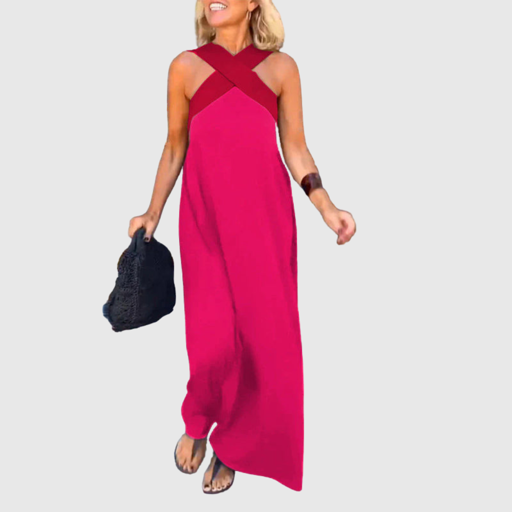 Aimee™ | Breathable Comfortable Crossed Maxi Dress