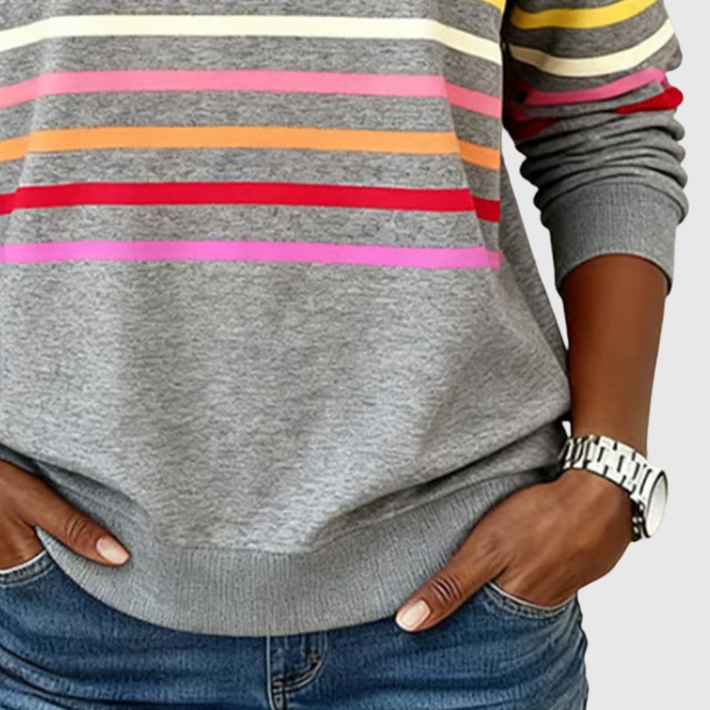 MARIE | Casual Sweater with Comfortable Fit and Colorful Style for Everyday Wear