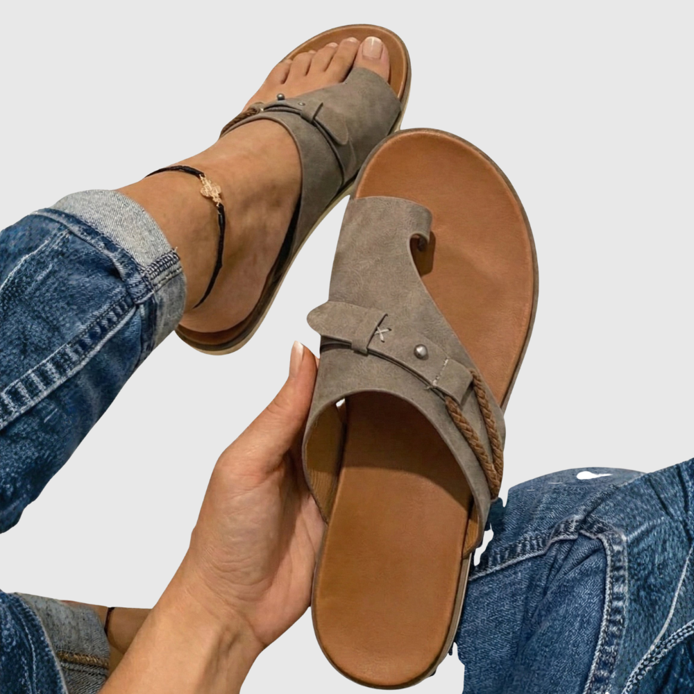Women’s Sandals Toe Loop | Flat