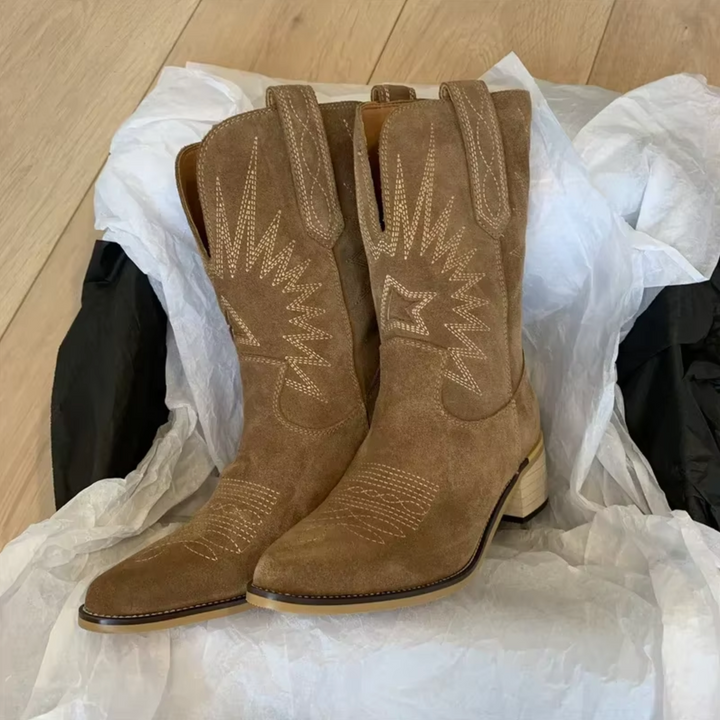 Laurie - Western Cowboy Boots