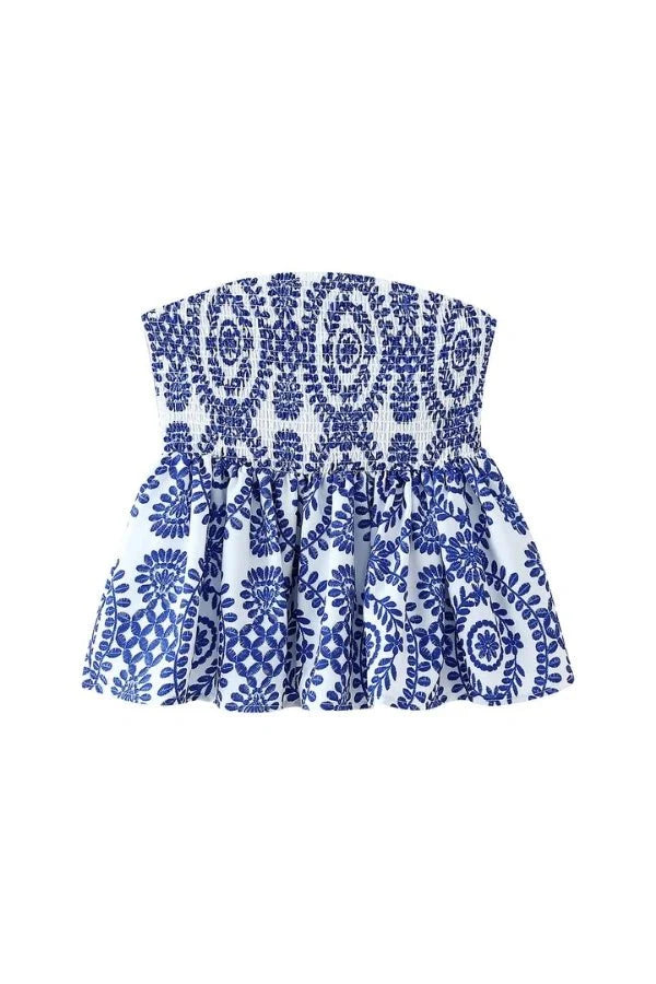 Sarina Ruffle Tube Top