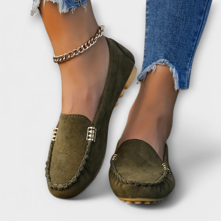 Haley™ | Moccasin Slip-on