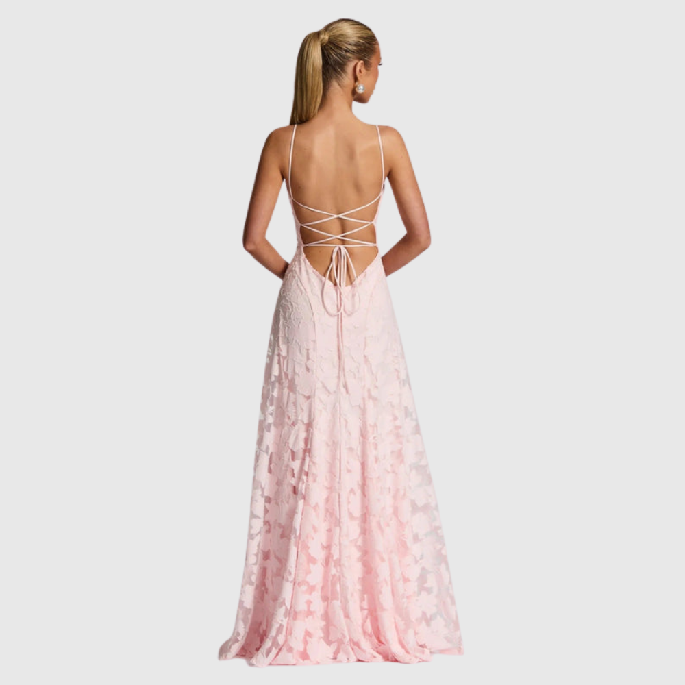 Briar | Women's Floral Sleeveless Maxi Wedding Guest Dress