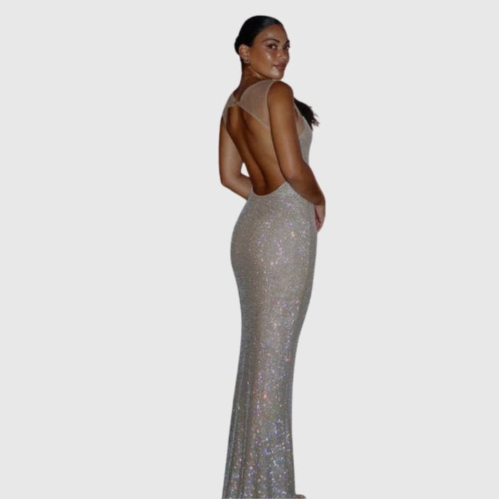 Jessica | Women's Radiant Sequin Maxi Prom Dress