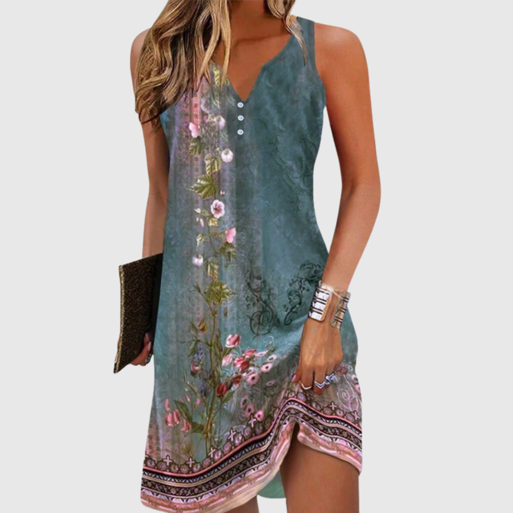 Women's Sleeveless Relaxing Dress | Mini