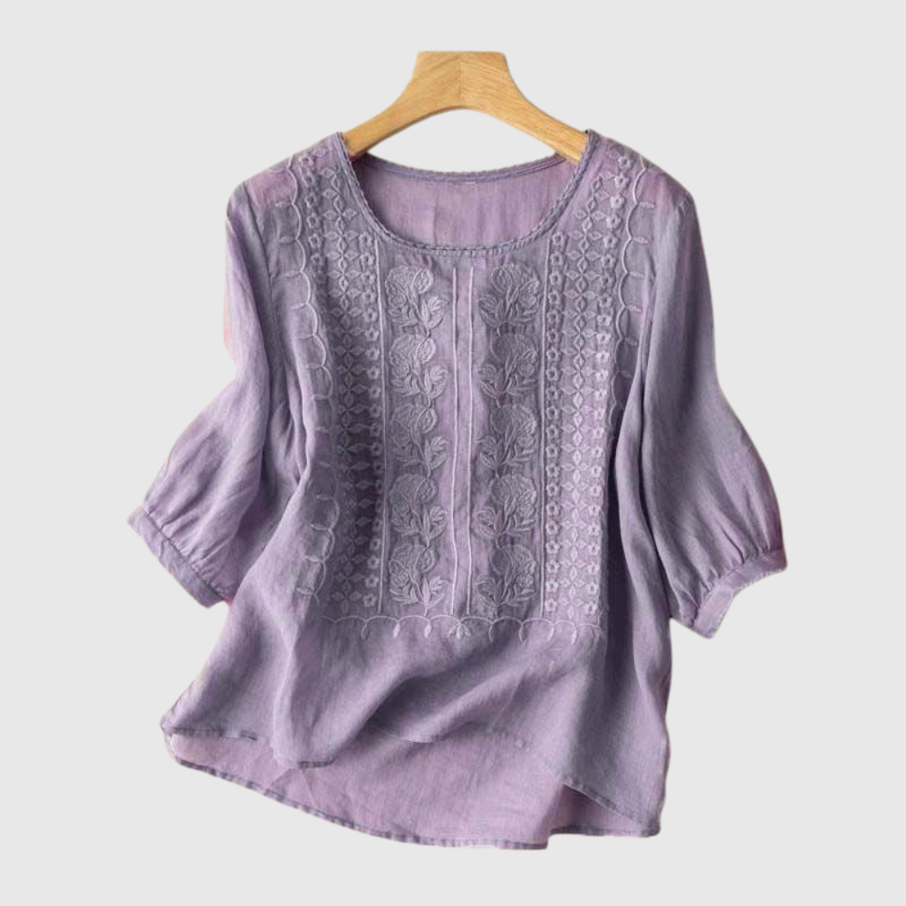 Élira Linen Blouse