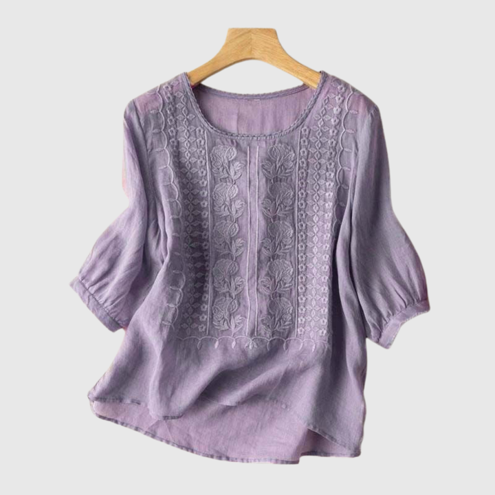Élira Linen Blouse