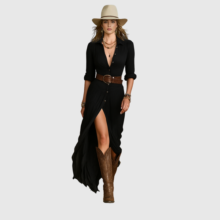 Alessandra™ | Chic Maxi Dress