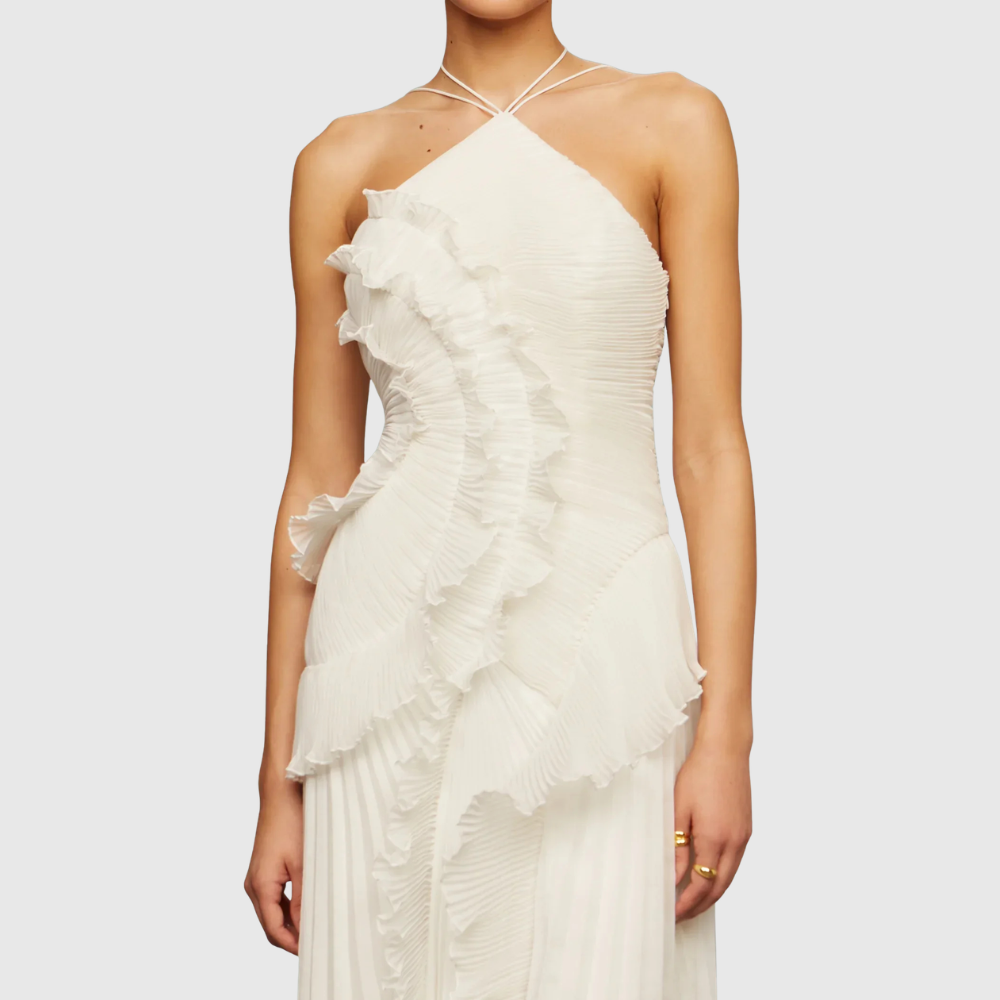 Emma Ruffle Maxi Dress