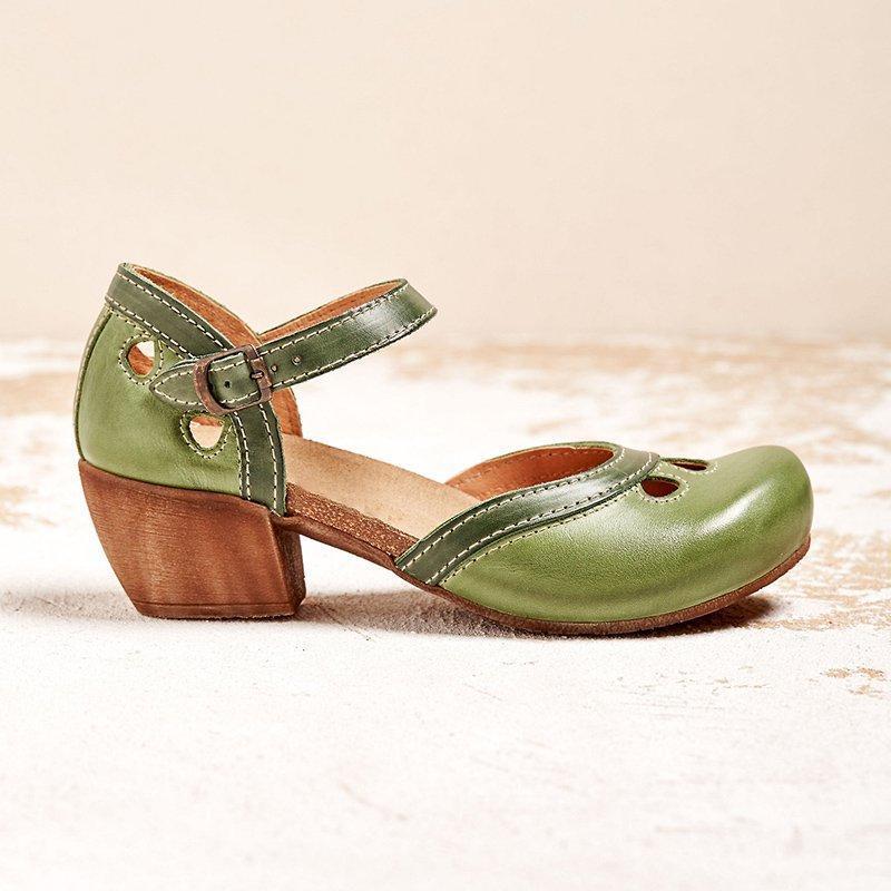Charlotte | Women's Orthopedic Low Heel Flat Sandals