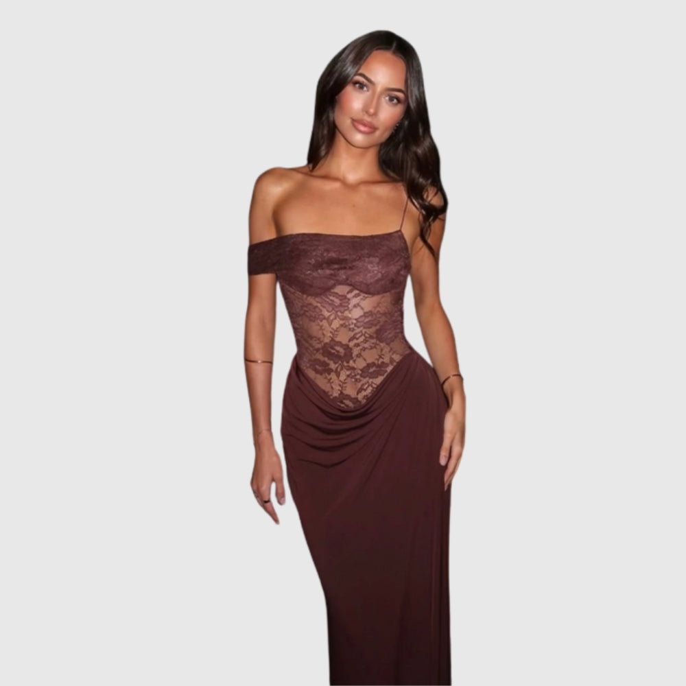 Emily | Women's Elegant Lace Maxi Summer Dress