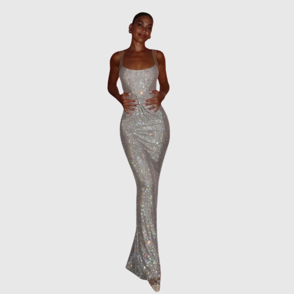 Jessica | Women's Radiant Sequin Maxi Prom Dress