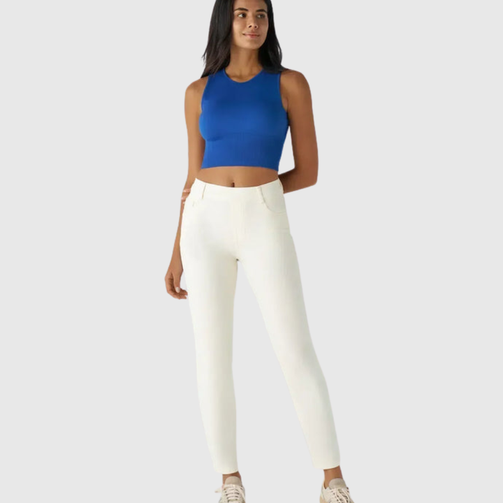 ComfortFit™ - Elastic and comfortable pants with high waist