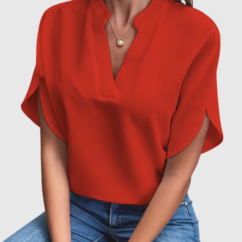 Women's Summer Blouse | Short Sleeve