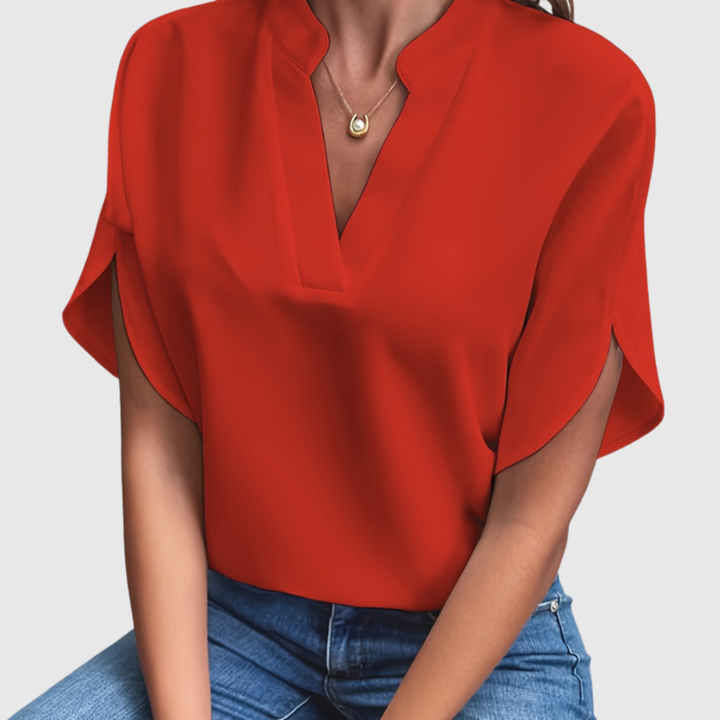Women's Summer Blouse | Short Sleeve