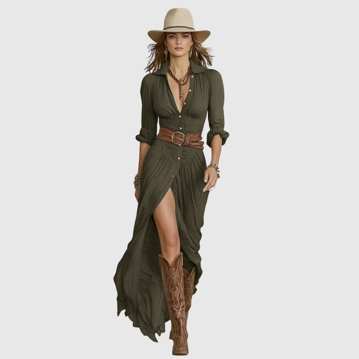 Alessandra™ | Chic Maxi Dress