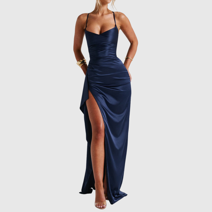Lara Maxi Dress - Navy