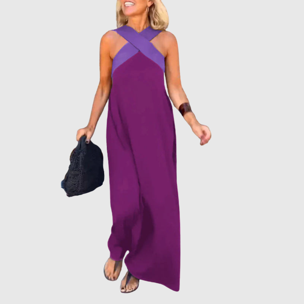 Aimee™ | Breathable Comfortable Crossed Maxi Dress