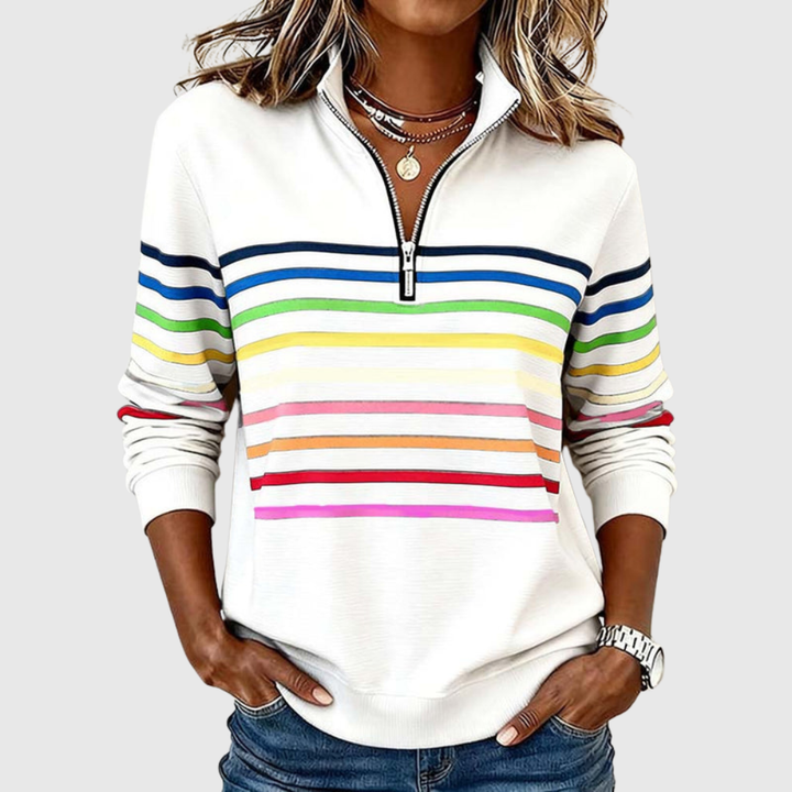 MARIE | Casual Sweater with Comfortable Fit and Colorful Style for Everyday Wear
