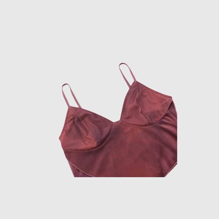 Crisscross Mesh Crop Cami Top