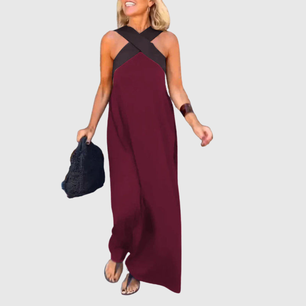 Aimee™ | Breathable Comfortable Crossed Maxi Dress