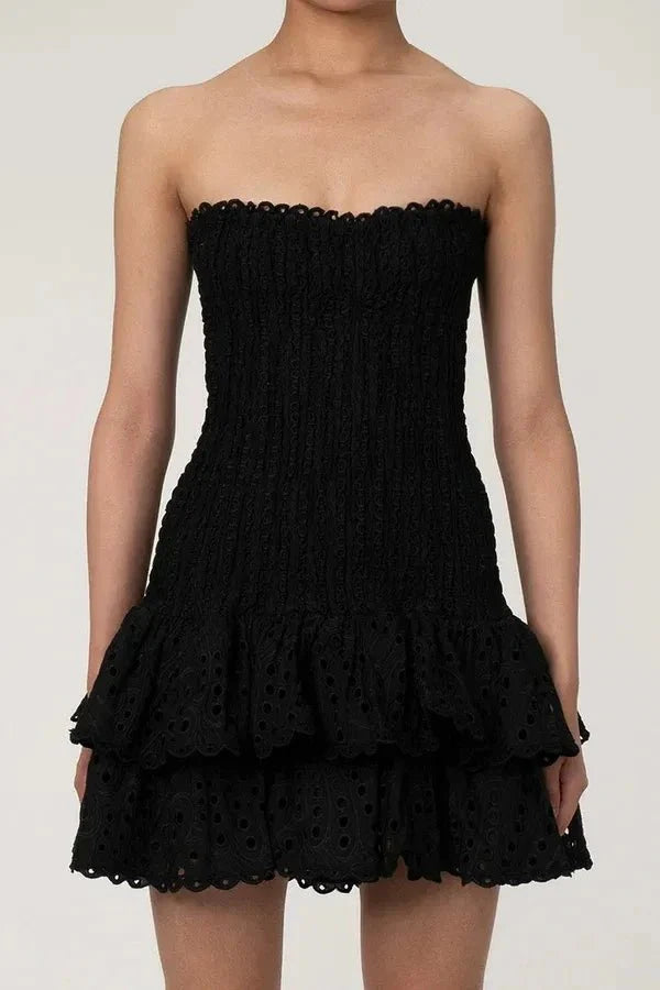 Starla Strapless Summer Mini Dress