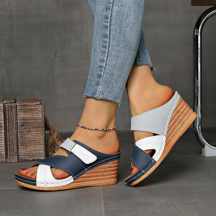 Tulip | Women's Wedge Slides