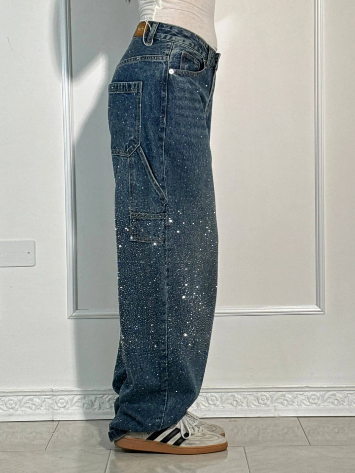 Naomi - Wide-Leg Denim Jeans