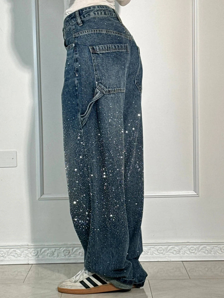 Naomi - Wide-Leg Denim Jeans