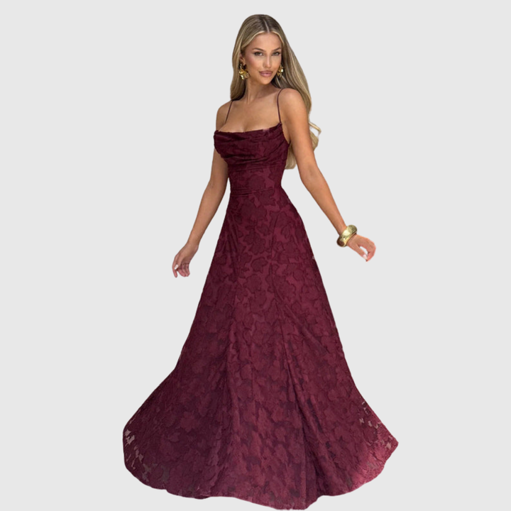 Briar | Women's Floral Sleeveless Maxi Wedding Guest Dress