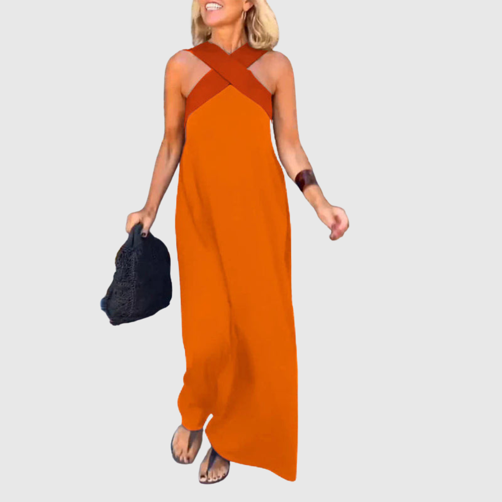 Aimee™ | Breathable Comfortable Crossed Maxi Dress
