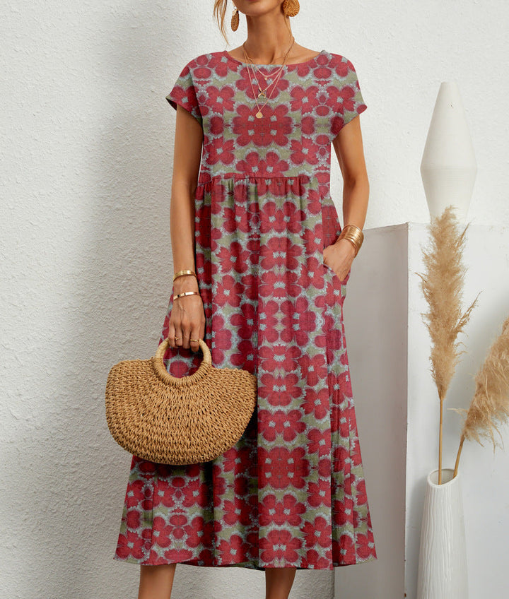 Samantha - Boho Midi Dress