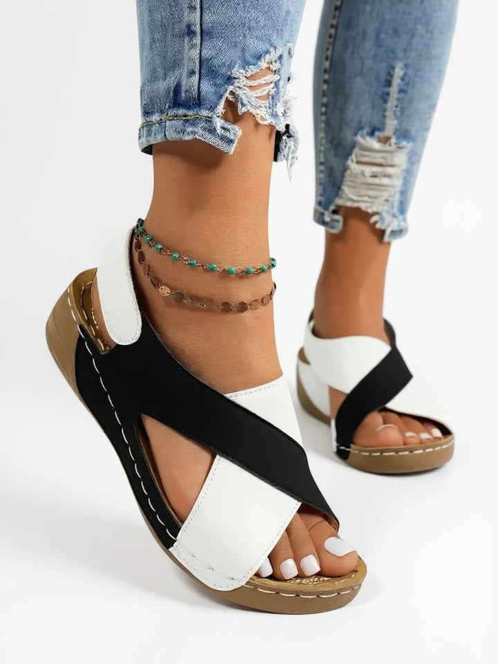 Olive | Women's Platform Wedge Sandals