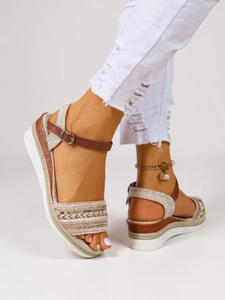 Raven | Women's Cushioned Wedge Sandals