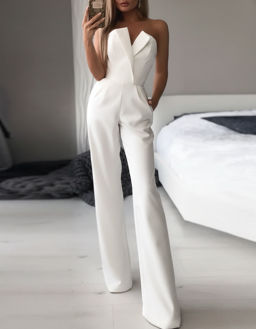 Elena - Elegant Sleeveless Jumpsuit