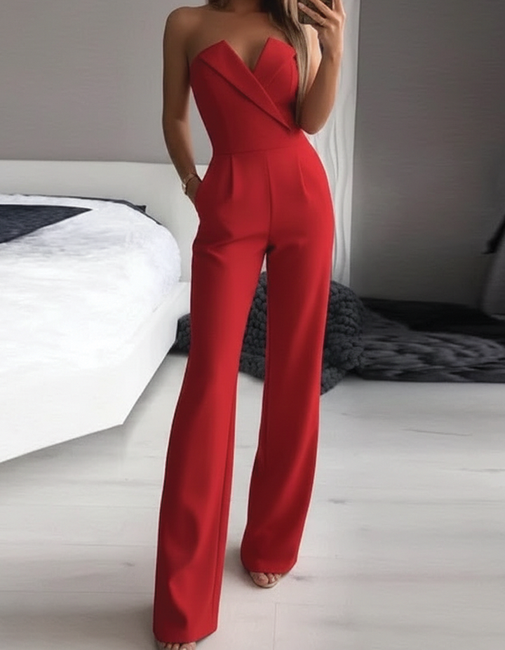 Elena - Elegant Sleeveless Jumpsuit