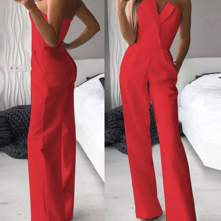Elena - Elegant Sleeveless Jumpsuit