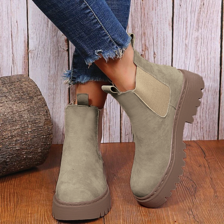 Olivia - Chunky Ankle Boots
