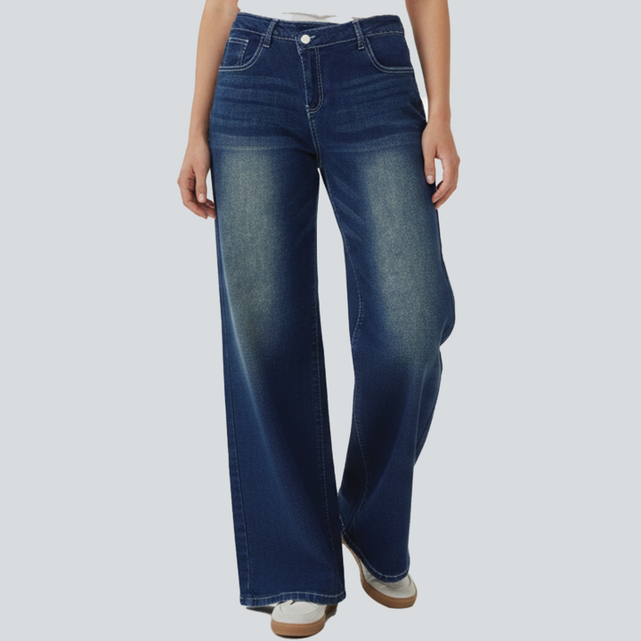 Serenity - Baggy Wide-Leg Jeans