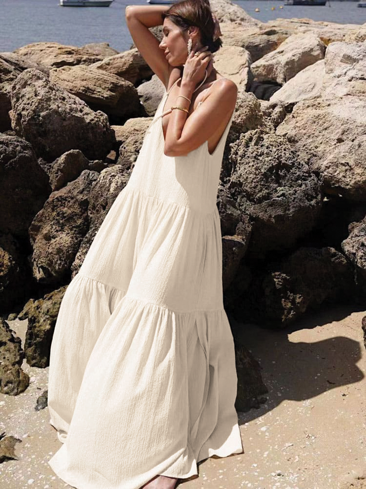 Evelyn - Sleeveless Maxi Sundress