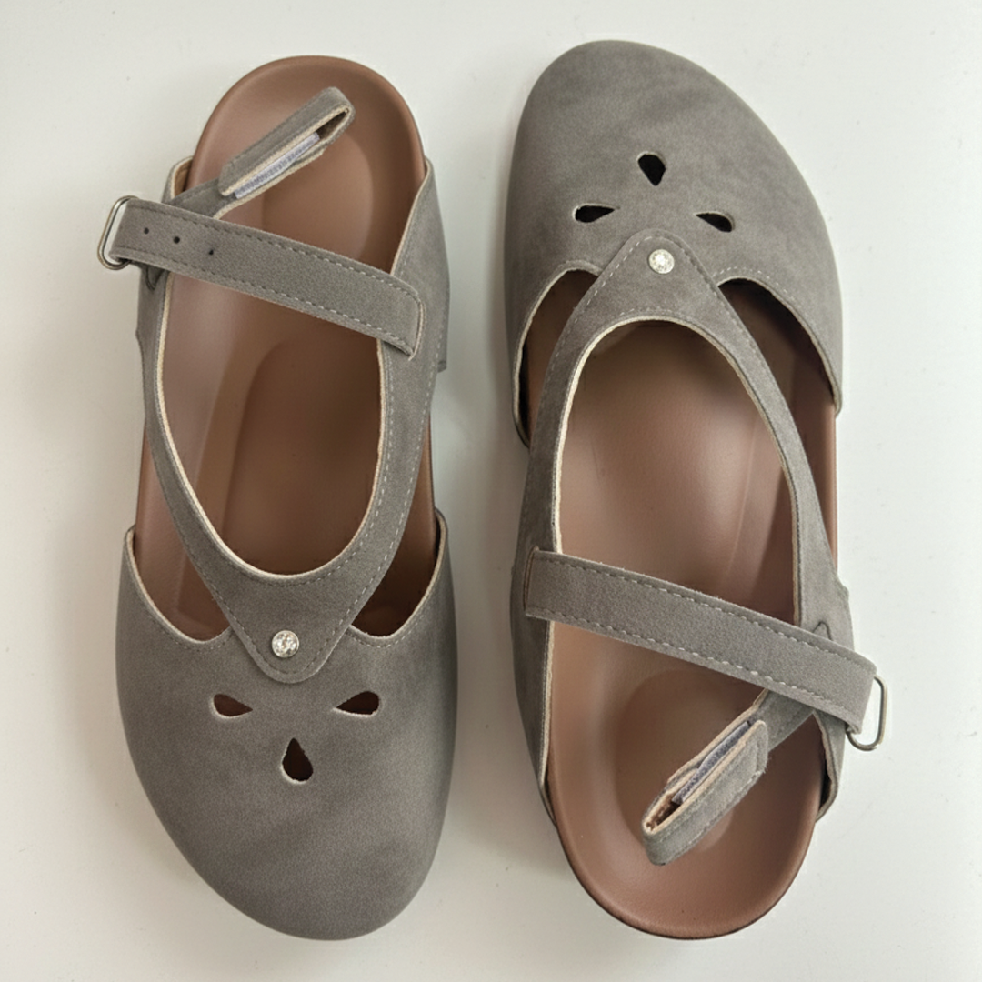 Maya - Closed-Toe Slingback Sandals