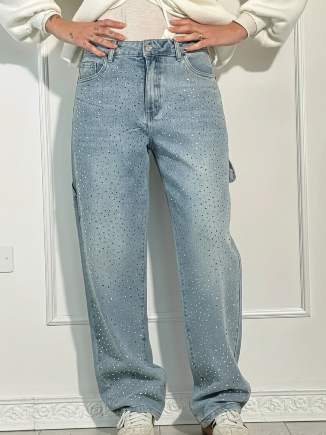 Naomi - Wide-Leg Denim Jeans