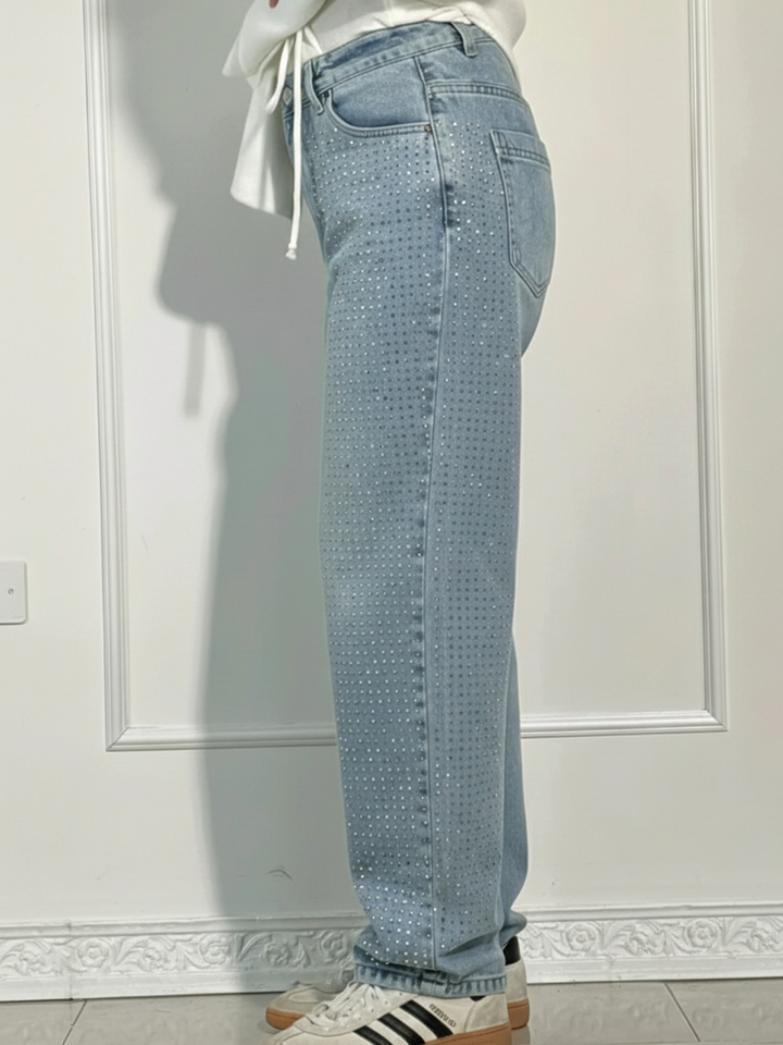 Naomi - Wide-Leg Denim Jeans