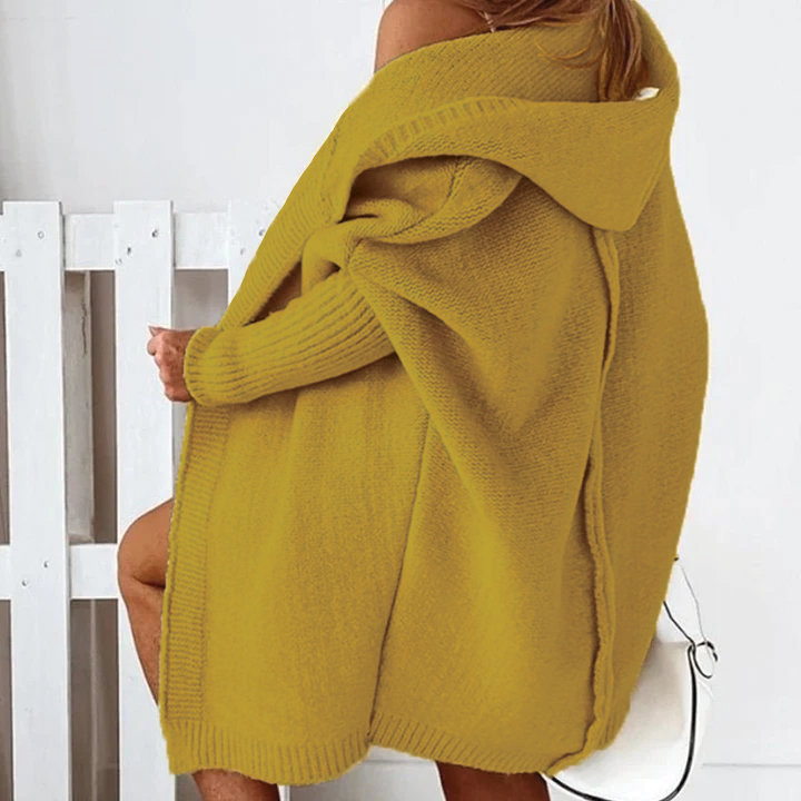 Lynn - Hooded Knit Cardigan