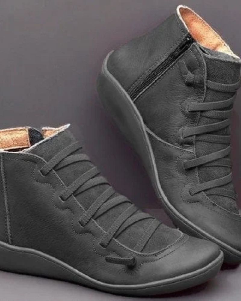 Easton - Leather Ankle Boots
