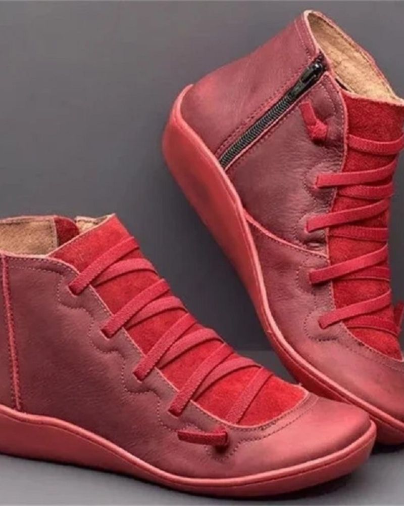 Easton - Leather Ankle Boots