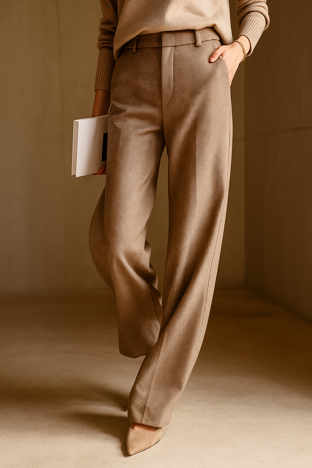 Torino Classic Wool Women's Trousers